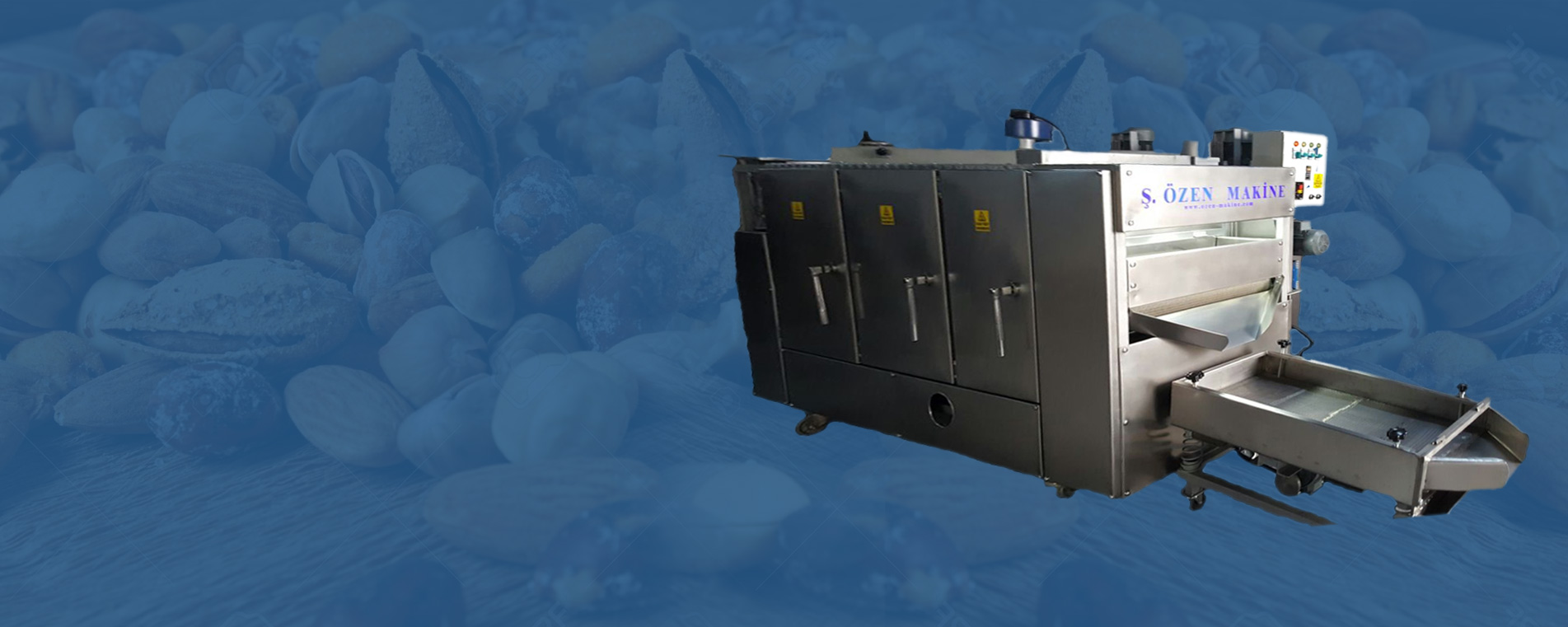 Tek Bantlı Kavurma Makinesi