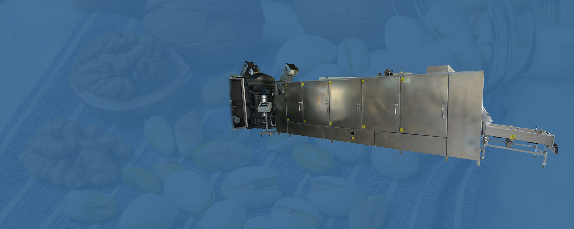 Otomatik Tek Bantlı <br>Kavurma Fırını