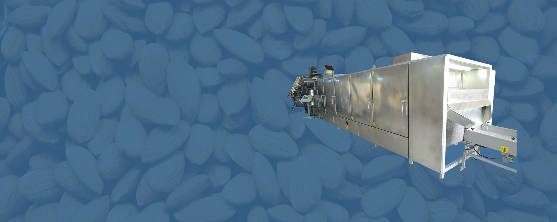 Otomatik Tek Bantlı Kavurma Makinesi