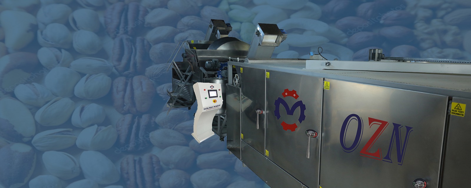 Tek Bantlı Kavurma Fırını